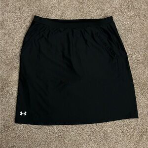 Under Armour HeatGear Black Skort Medium